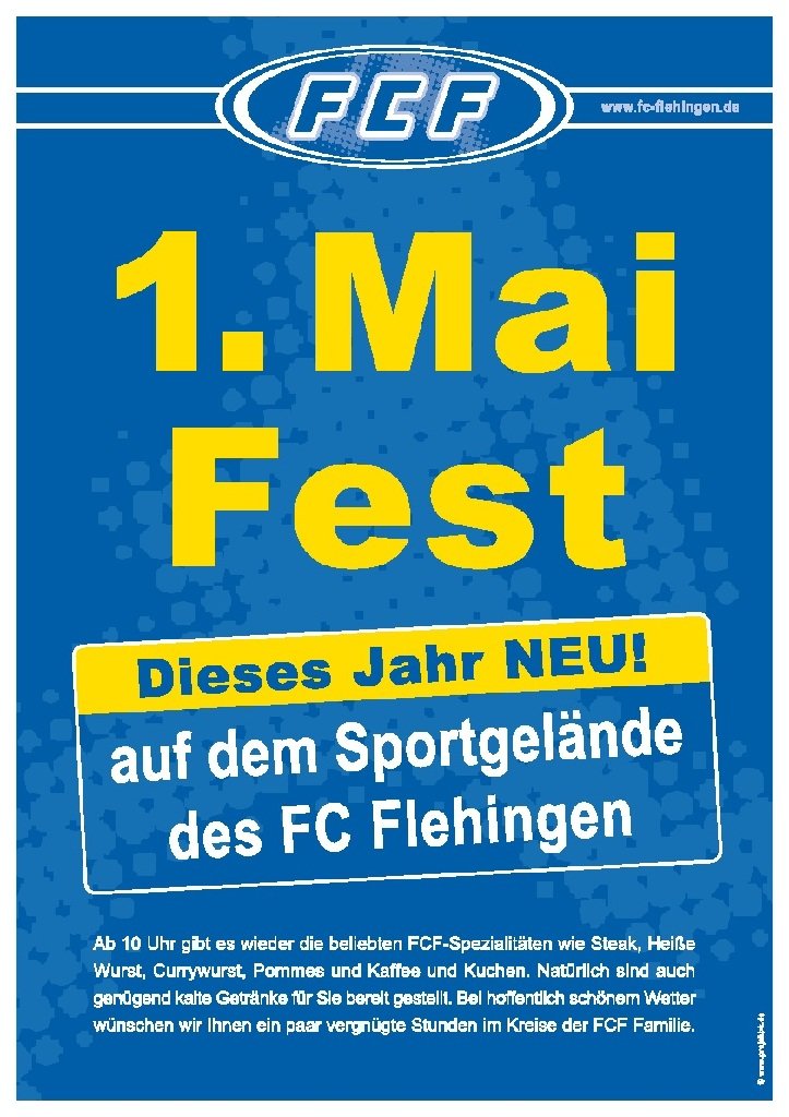 1.Mai Fest Clubhaus